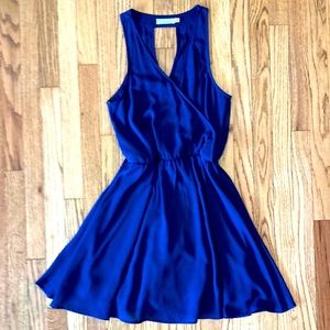 Lush Royal Blue Midi Dress